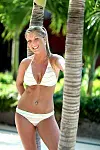 Tina deltog i 'Paradise Hotel' sæson 7, hvor hun tabte til Nick i finalen. (Foto: Privat)