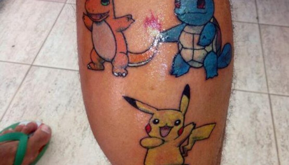 Sådan ser Türkers nye tatovering ud. (Foto: Privat)