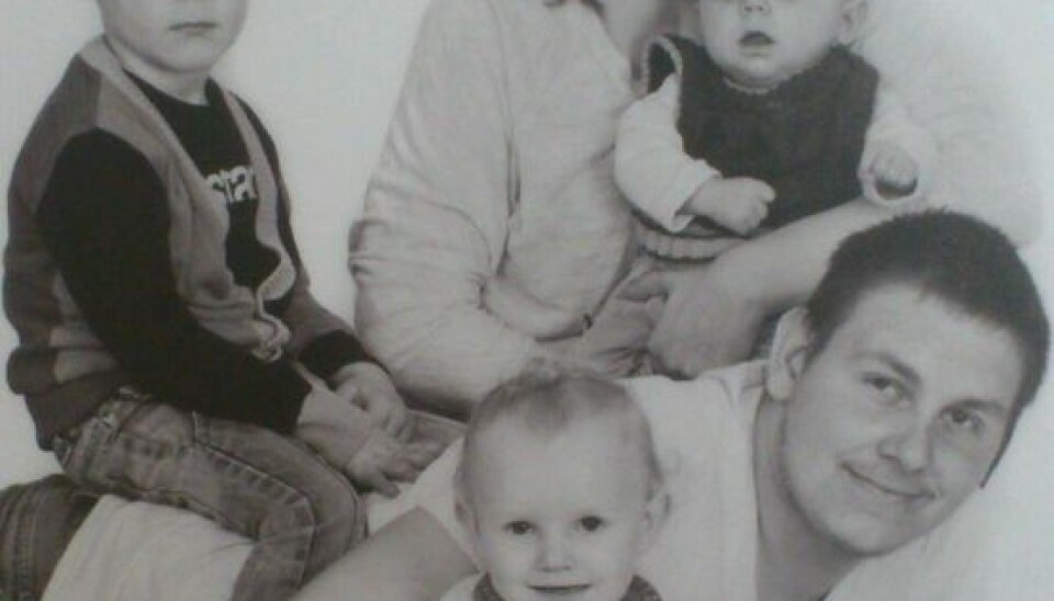 Udover mor Natasja og far Daniel, så tæller familien børnene Lucas på snart fem, Mathilde på to og lillebror Markus.