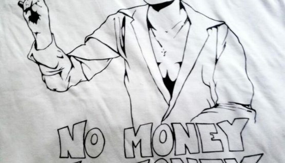 Sådan kommer Gustavs t-shirt til at se ud. (Foto: Privat)