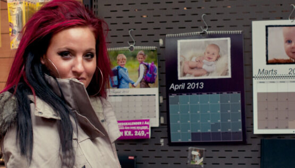 Mon ikke en kalender med personlige billeder hitter? (Foto: Pernille Andersen, Realityportalen)