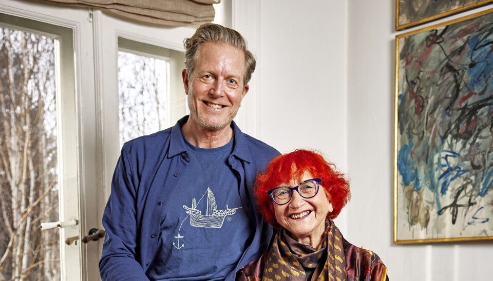 Myginds
89-årige mor,
Jytte
Abildstrøm,
er stadig i
fuldt
vigør,
men
hun
dukker
ikke op
i ”Sommerdahl”,
for hun
bryder
sig ikke
om
mord.