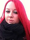 Jessicas nye røde hårFOTO: Privat