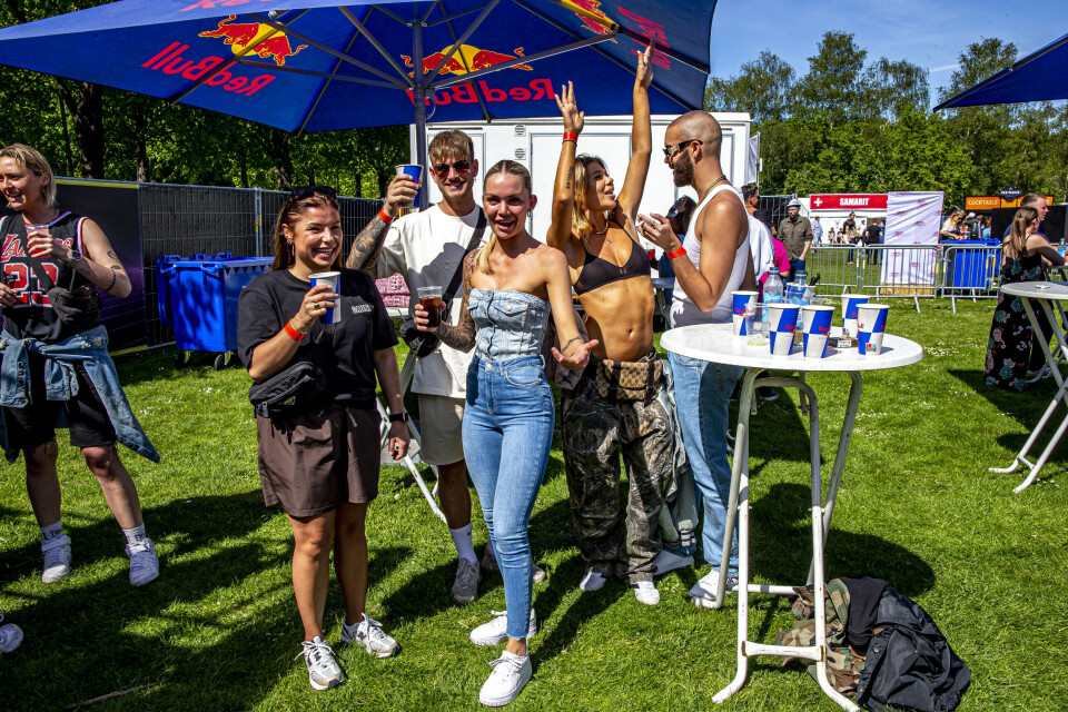 Nynne Larsen, Mads Emil Andersen, Emilie Hoffmann, Linea Sindt og Rasmus Lindbjerg til 'Vi Elsker Heroes' 2023