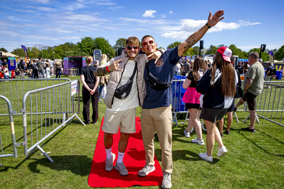 Mads Emil Andersen og Nicklaes Olsen til 'Vi Elsker Heroes' 2023