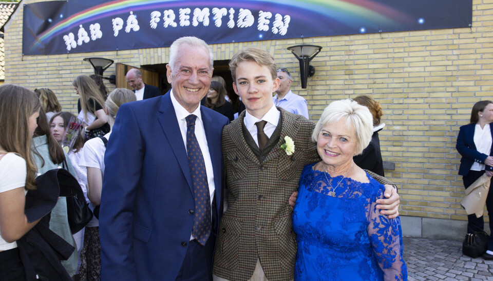 Familien Heick konfirmation 2023