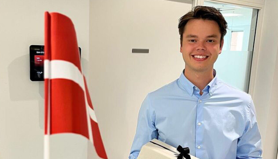 Christian Elhauge færdiguddannet som Finansøkonom