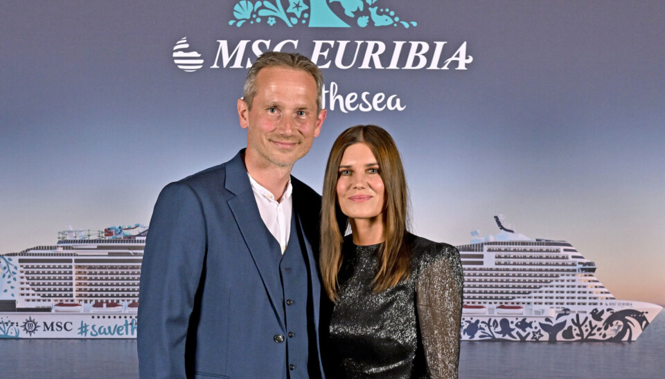 Pernille Rosendahl, 51,
med sin mand,
Kristian
Jensen, 52.