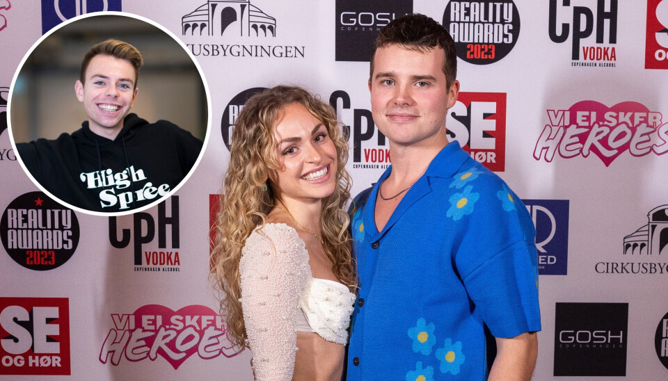 Mika og Jasmin med YouTube-vennen Morten Münster