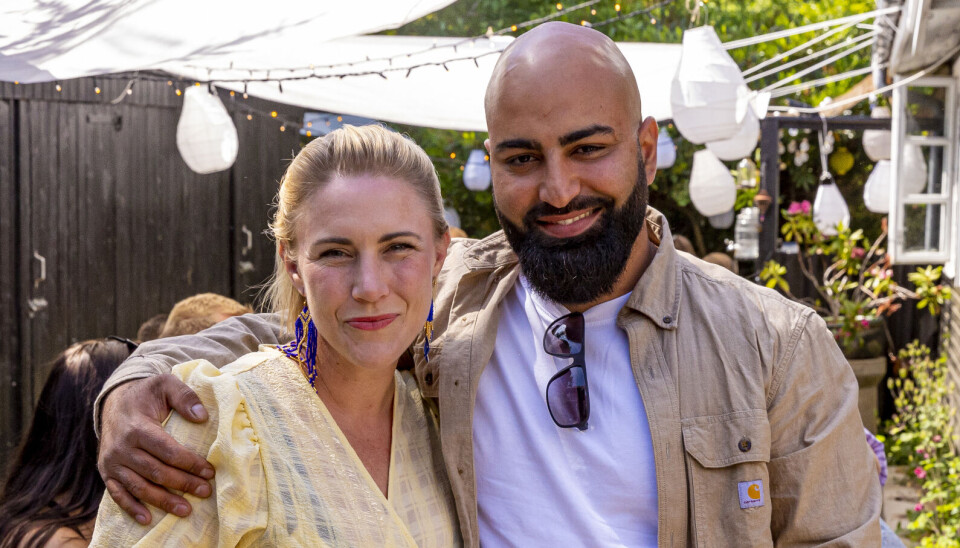 Mette Helena og Önder Yazar.