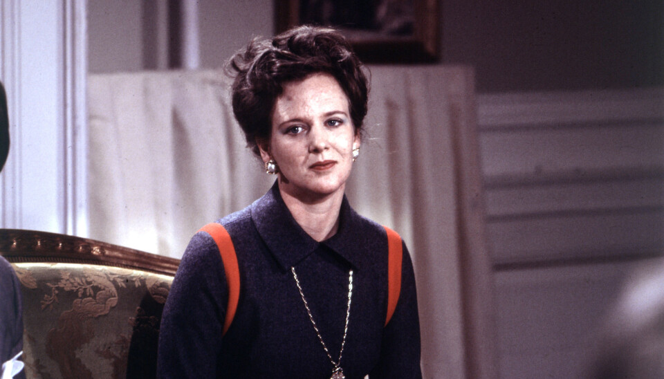 Som 31-årig blev Margrethe i 1972
dronning af Danmark.