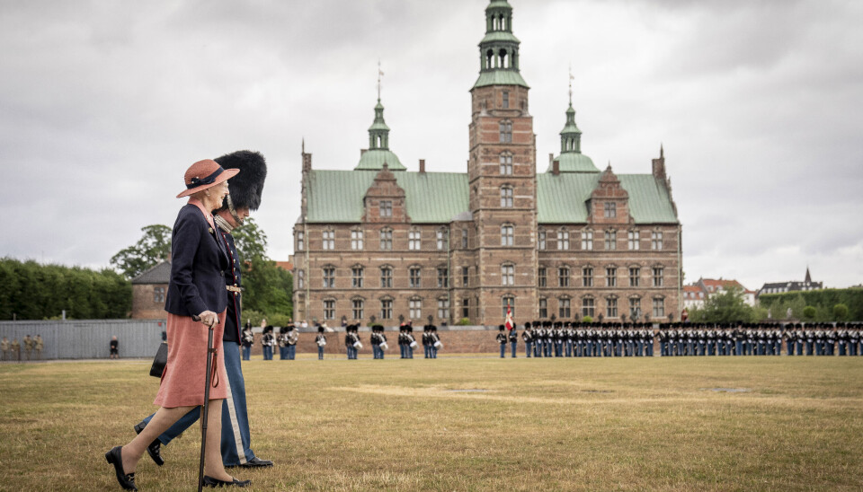 I en alder af 70 år døde
Christian 4. i 1648 på
sit nyanlagte lystslot
Rosenborg .