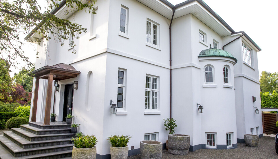 Prins Joachim og Prinsesse Maries hus på Emiliekildevej, Klampenborg.