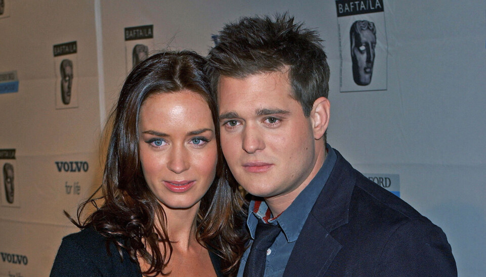 Emily
Blunt
sammen
med
sin
daværende
kæreste, Michael
Bublé, i
2007.
