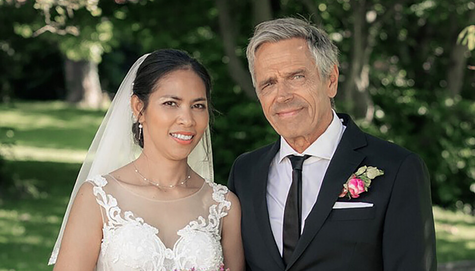 Michael Falch gift igen: Bryllup på Langeland