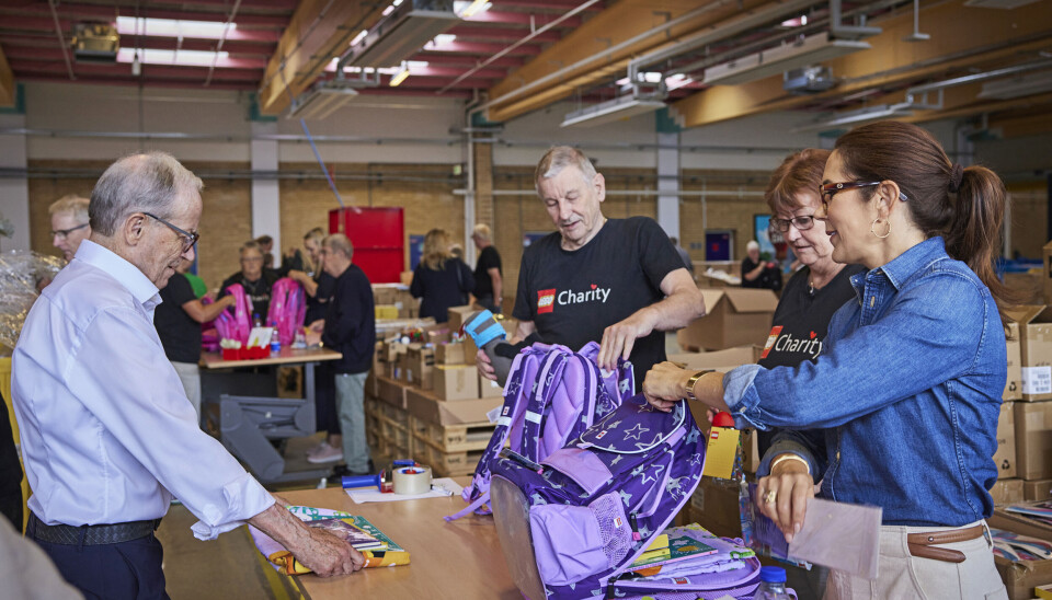 Kronprinsessen pakkede tasker sammen med
blandt andre LEGOs
Kjeld Kirk Kristiansen,
75. Han er Danmarks
næstrigeste med en
formue på over 48
milliarder kroner.