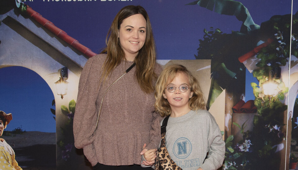 Karina Arensbach og datteren Nalina