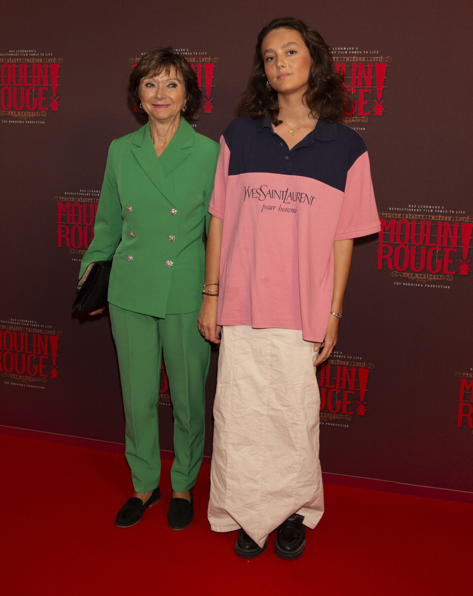 Premiere på musicallen "Moulin Rouge".
