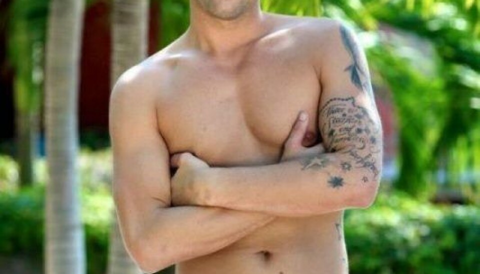 Jacob Affe deltog i 'Paradise Hotel', og skal nu til at bo sammen med Melanie kendt fra 'For lækker til love'. (Foto: TV3)