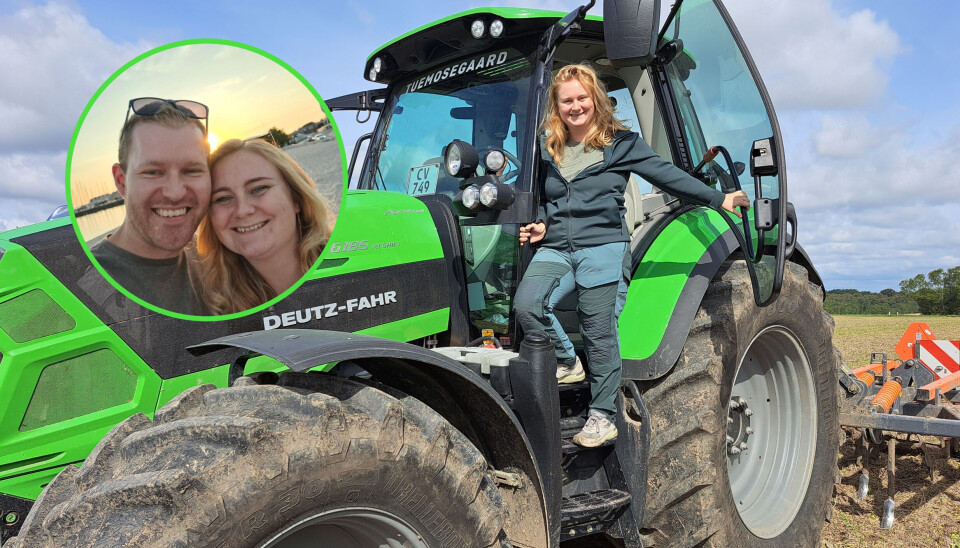 Fra storbypige til 'landmand': Claus har ansat Nicoline