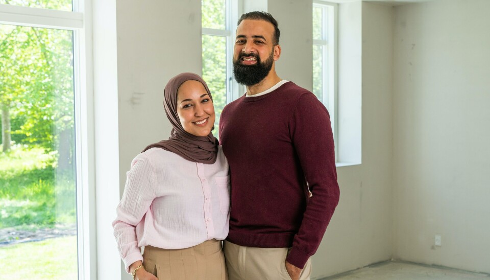 Nibras og Obaid fra rødt hus.