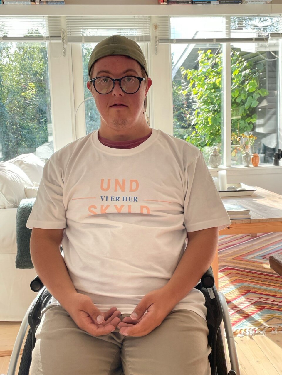 Jeff Pitzner i kørestol.