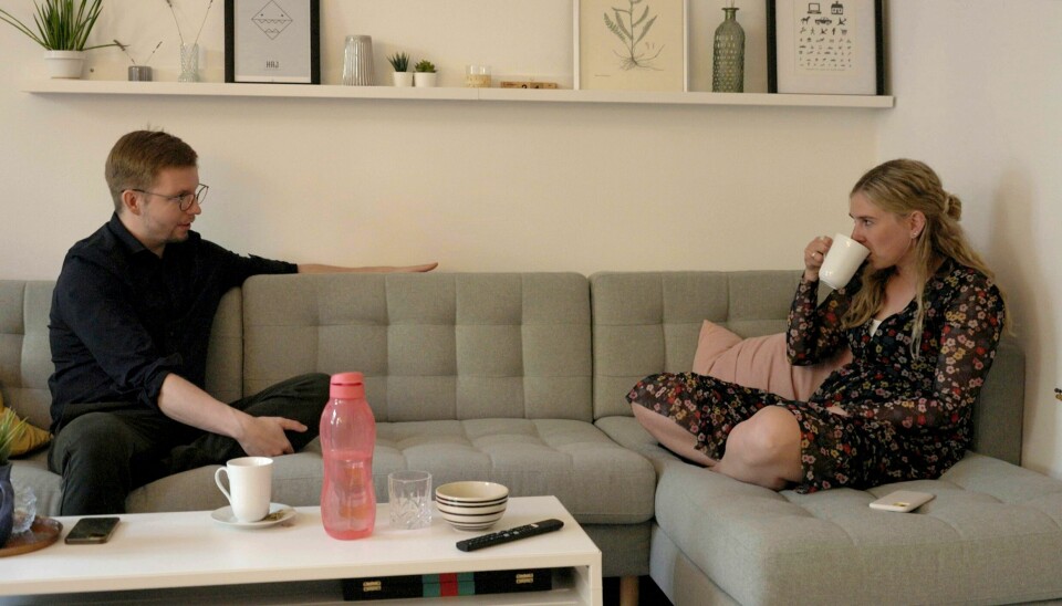 Sara og Nicklas taler om deres relation.