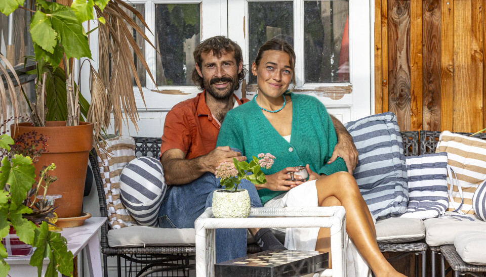 Nybyggerparret Isabella og Napthali.