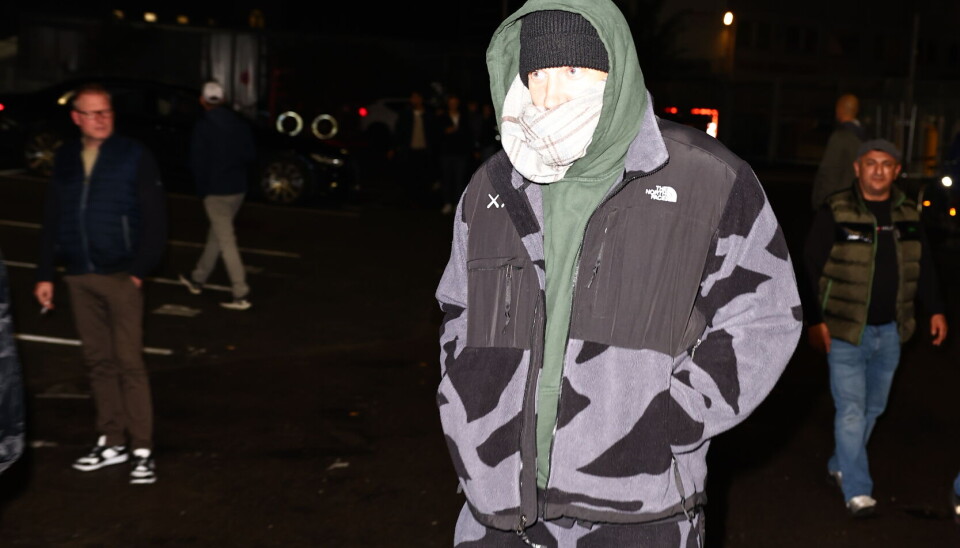 Bendtner og Sus Wilkins på date i Parken