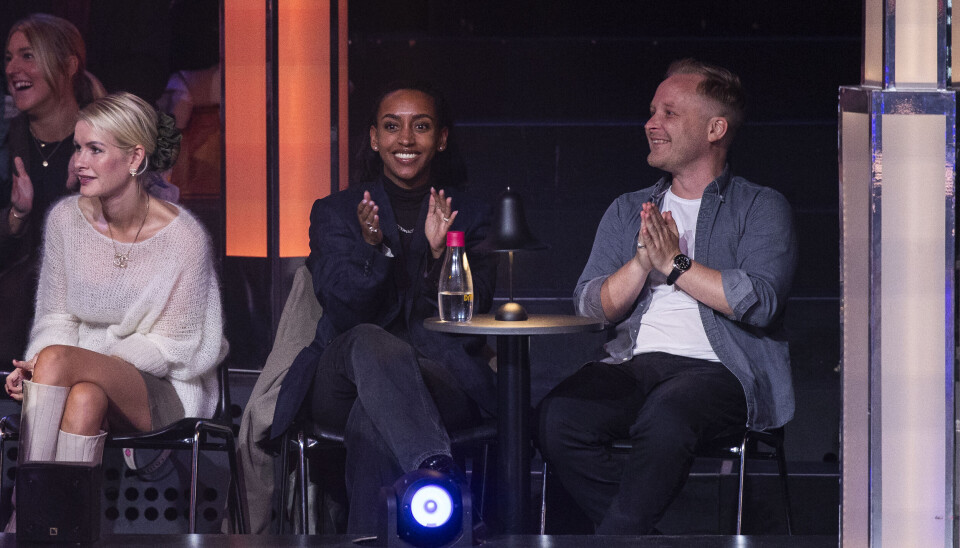 Sebastian Bulls kæreste Sandra til tredje liveshow i 'Vild med dans'