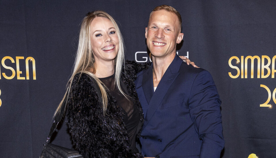 Simone Hvenegaard og Philip May Dreier Mikkelsen til Simba Prisen.