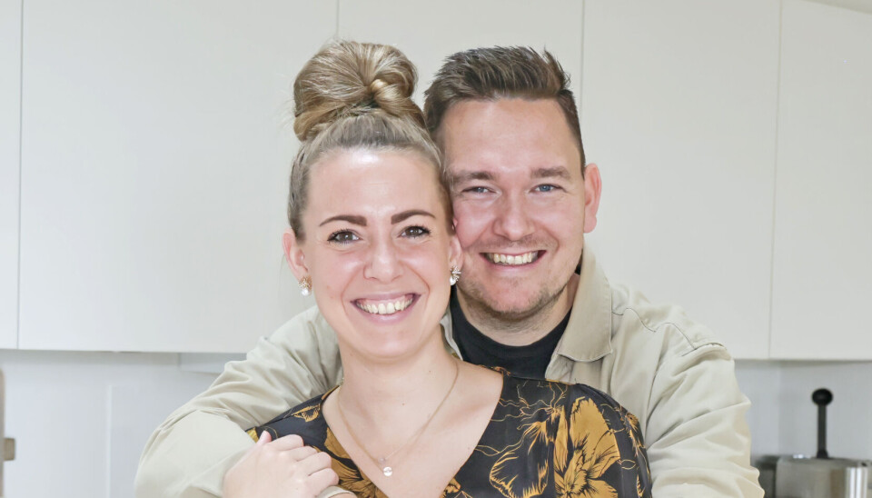Rasmus
friede, da Isabella lige var
blevet født,
og parret
glæder sig
til officielt at
skulle smedes
sammen.