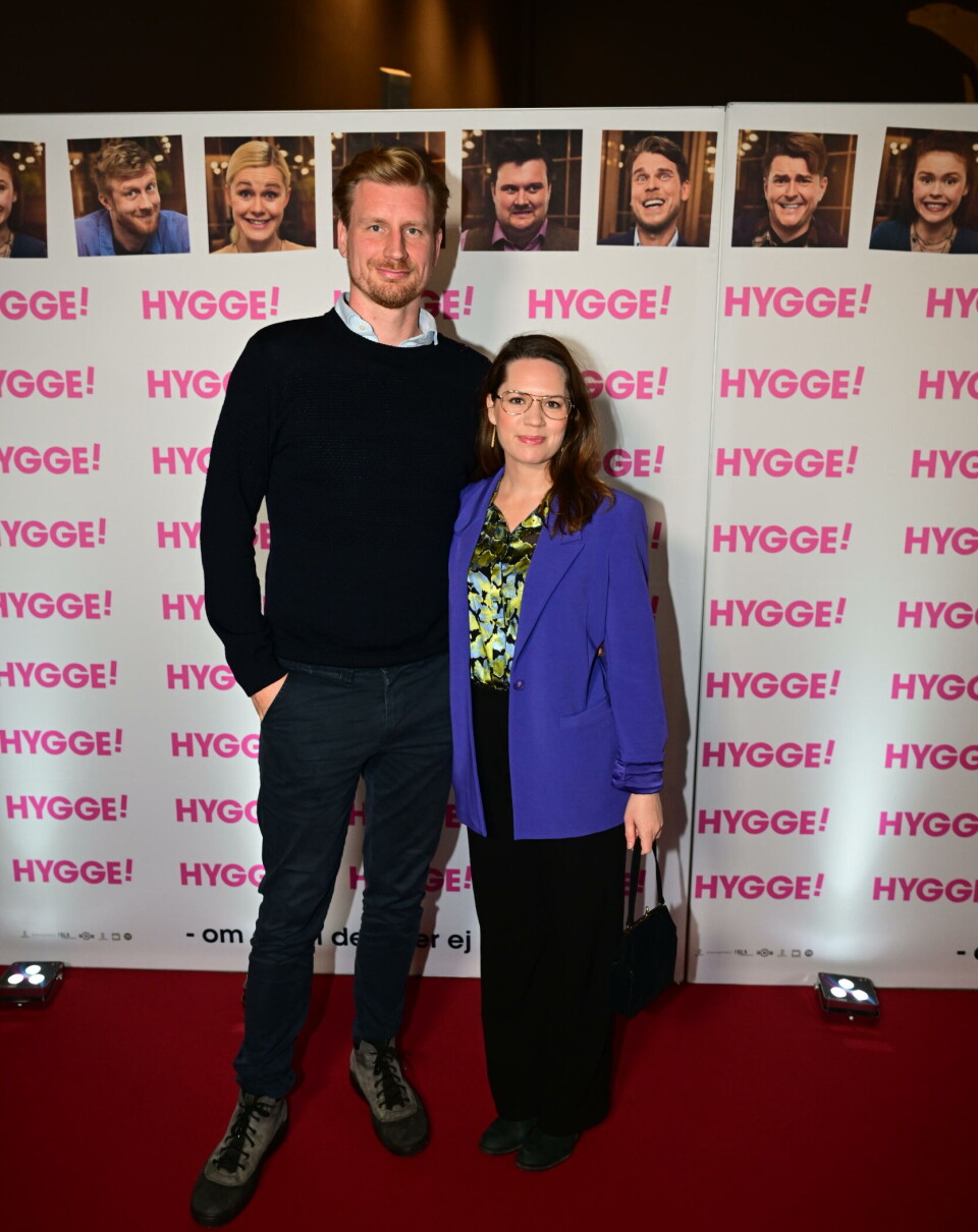 Andreas Jebro og Amalie Dollerup til premiere på 'HYGGE!'