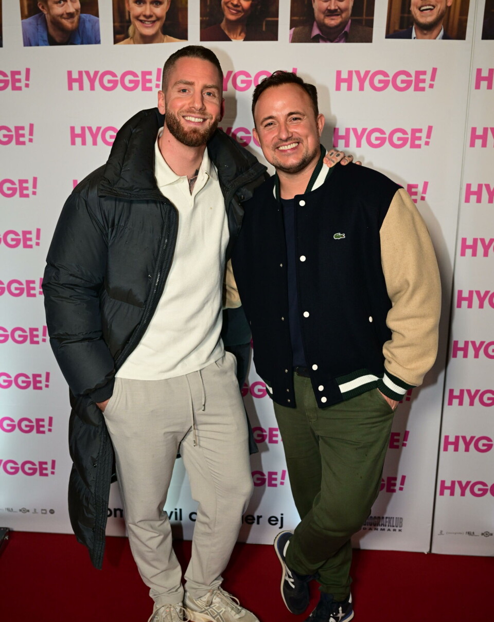 Sæþór Kristinsson og Thomas Evers Poulsen til premiere på 'HYGGE!'