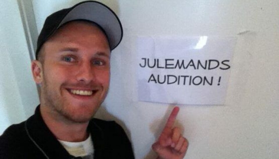 Nicolai viser rundt under optagelserne til 'Ludvig og Julemanden' (Foto: privat)