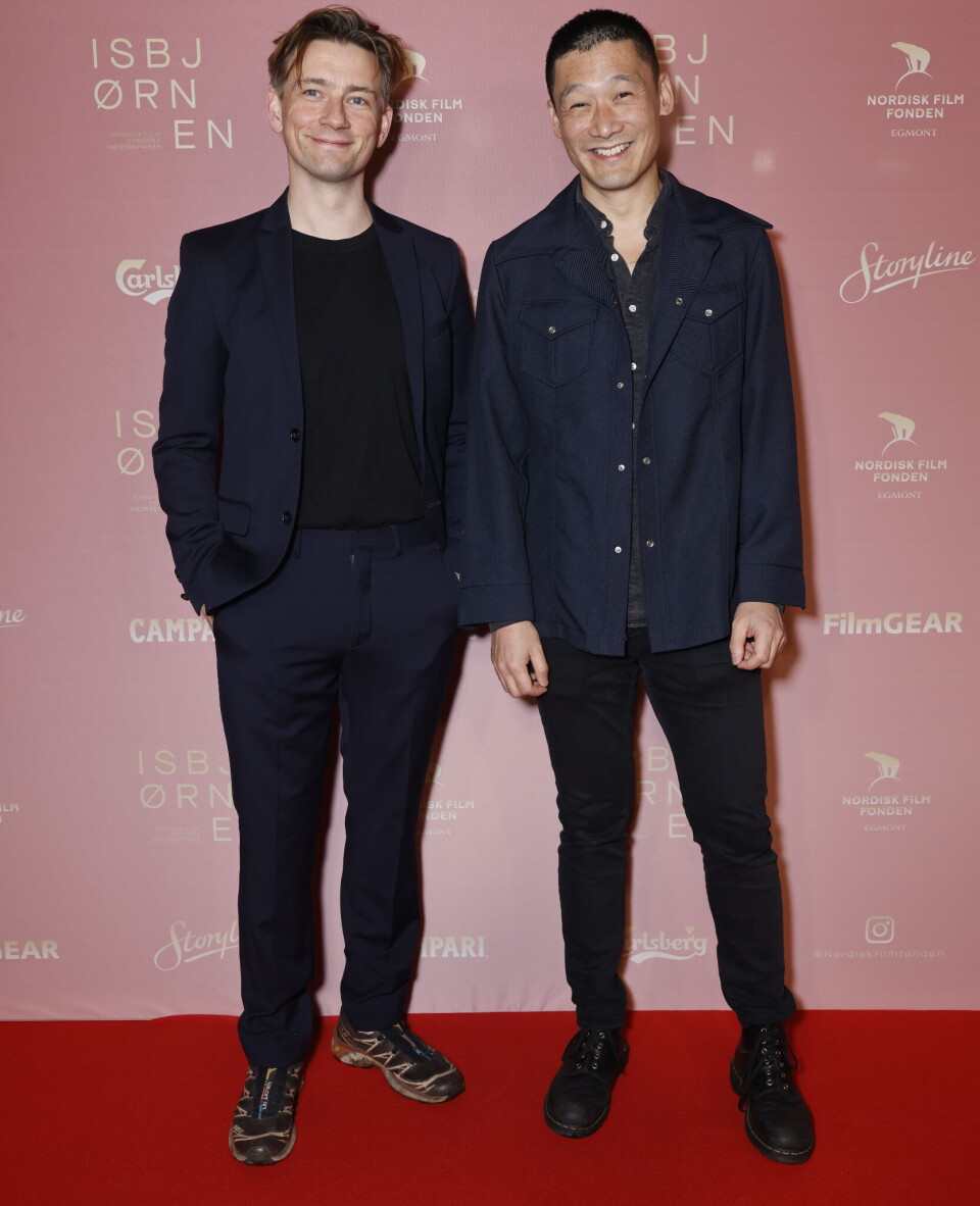 Skuespillerne Esben Smed og Thomas Hwan