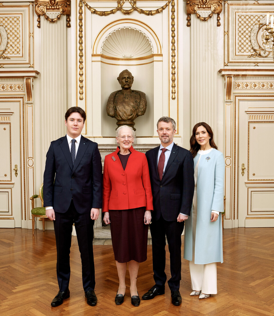 Midt i krisen: Frederik og Mary står sammen