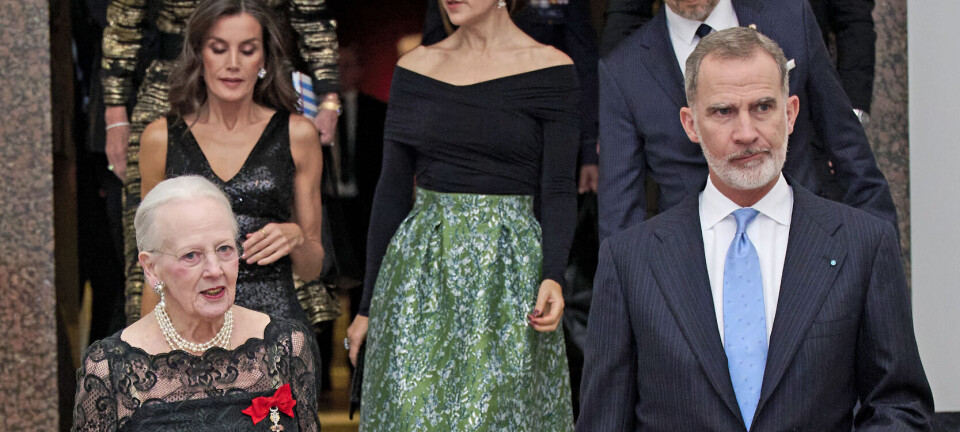 Kong Felipes fine hilsen: Mange tak