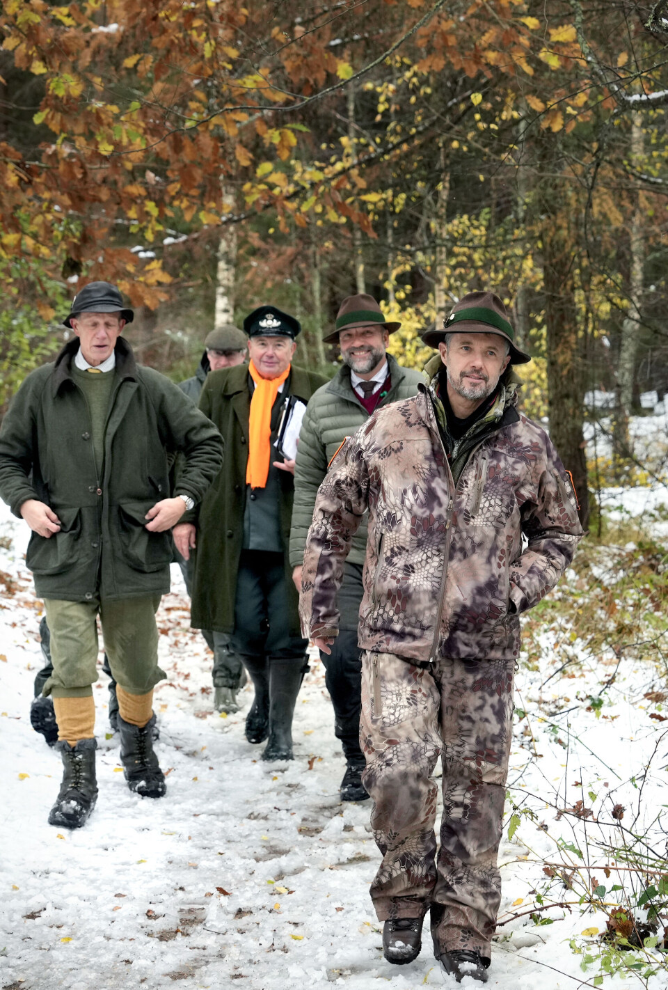 SE BILLEDERNE: Kronprins Frederiks herretur i Gribskov