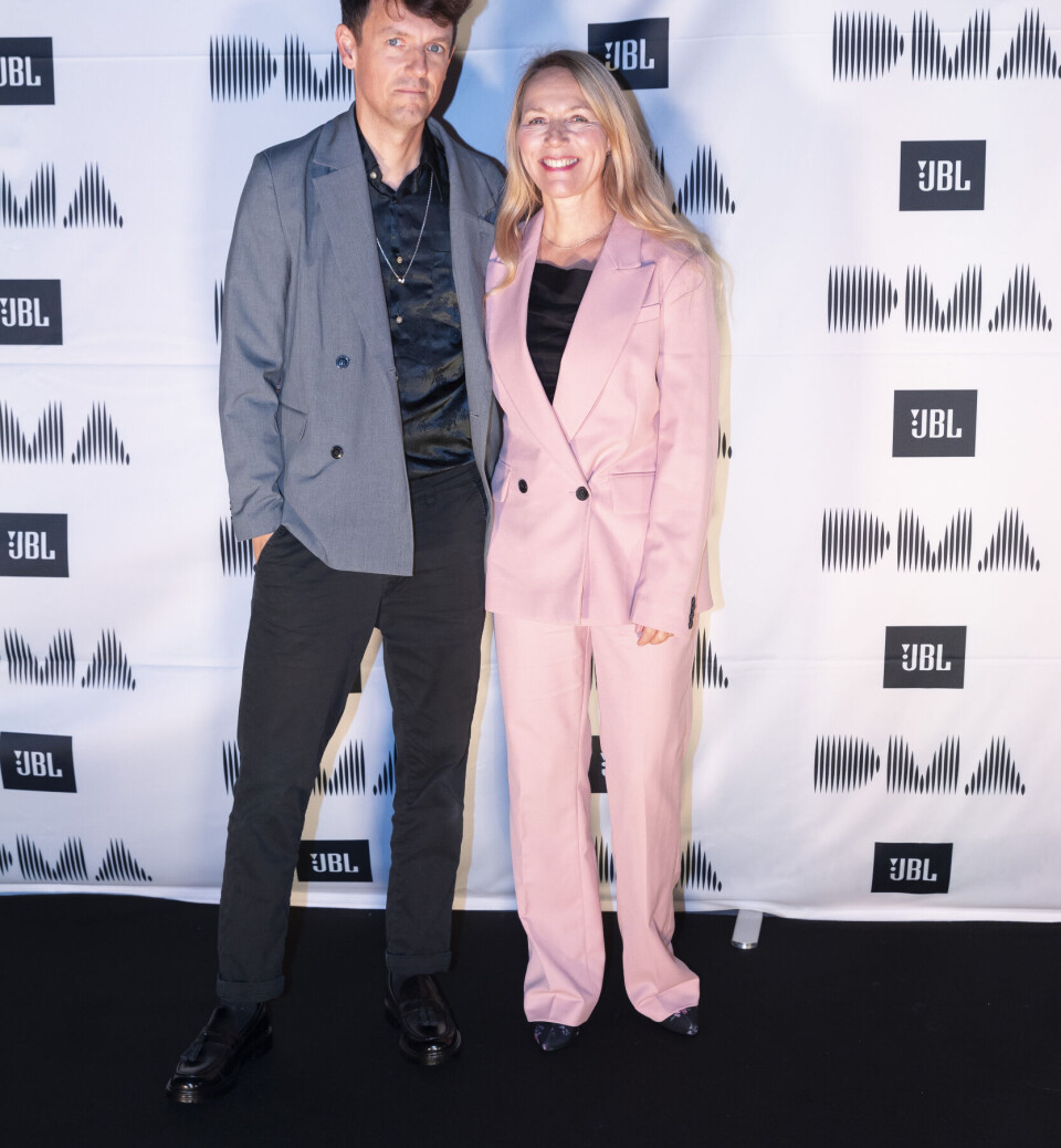 Alberte Winding og Andreas Fuglebæk