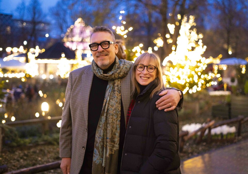 Thomas Eje med hustru, Katherine Scrivens Eje.