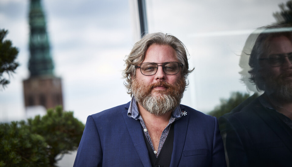 Sanger og sangskriveren Søren Huss.