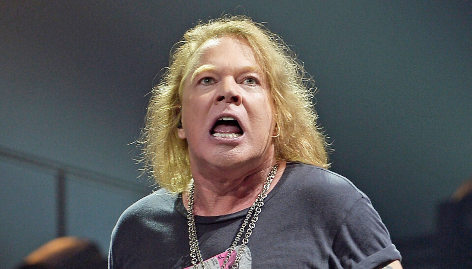 61-
årige
Axl
Rose
nægter sig
skyldig.