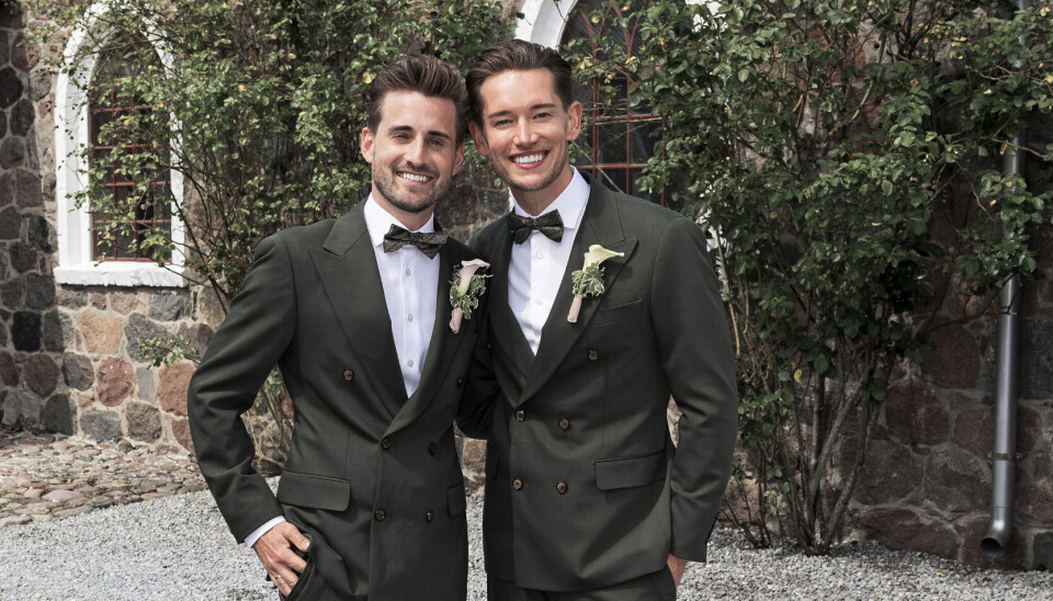 KENDTE: Morten Kjeldgaard og Frederik Hauns bryllup