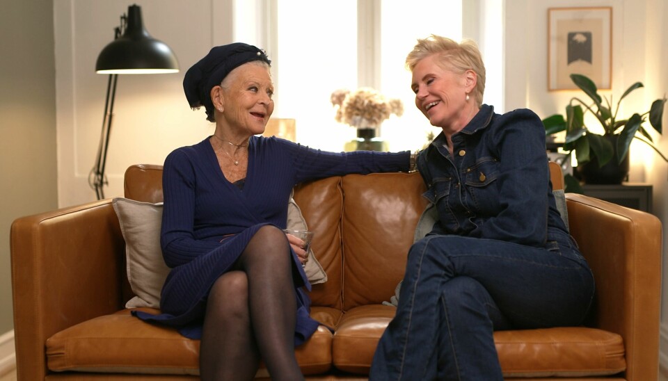 Lone Hertz og Trine Gadeberg i 'Velkommen til overgangsalderen'