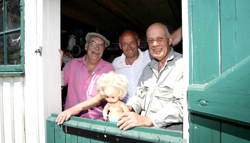 Elith 'Nulle' Nykjær Jørgensen med Poul Nesgaard og Flemming Quist-Møller i 2006.