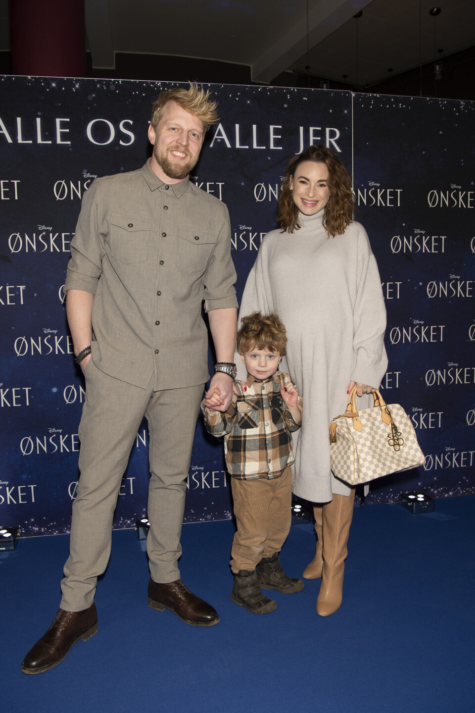 Gallapremiere på filmen "Ønsket"Pelle Emil HebsgaardZachariasClaudia Rex