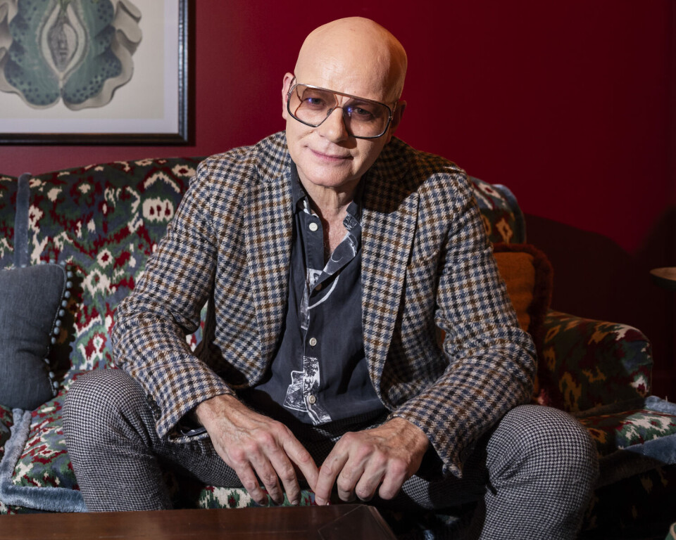 Thomas Blachmann til pressemøde på 'X Factor 2024'