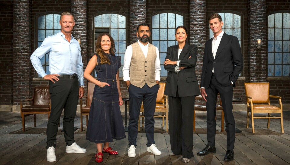 Morten Larsen, Louise Herping, Tahir Siddique, Anne Stampe og Nikolaj Nyholm 'Løvens Hule'