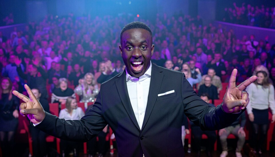 Tv-vært Melvin Kakooza.